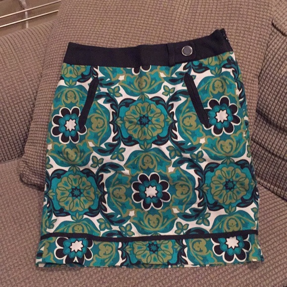Ann Taylor floral skirt
